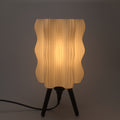 Ripple Lamp – 3D Printed Bedside Lamp with Warm LED Bulb